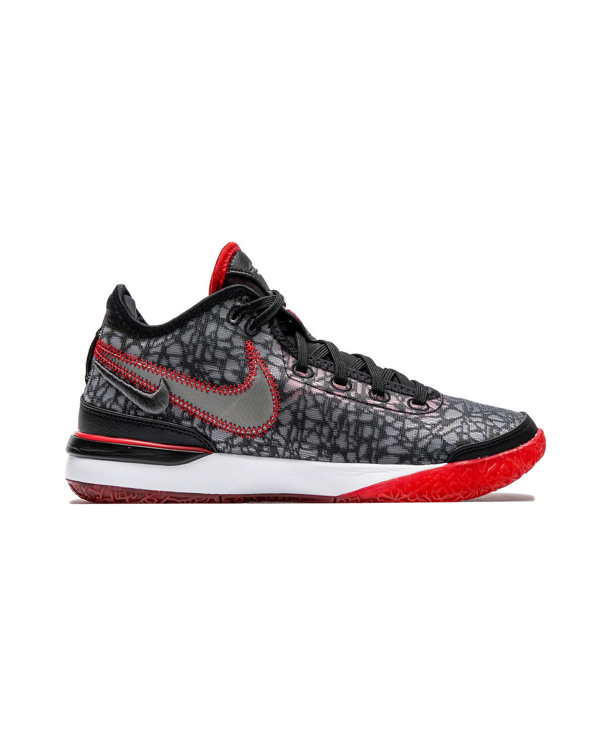 Black white and red lebrons online